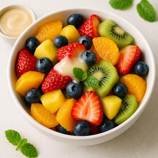 Make it Monday - π Creamed Honey Citrus Fruit Salad