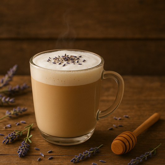 💜 ☕ 💜 Lavender Honey Latte