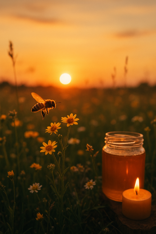 🌼 Sunday Reflections: Finding Positivity Like a Honeybee