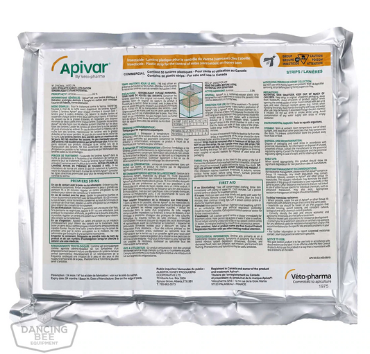 Apivar 60 Pack | Varroa Mite Control