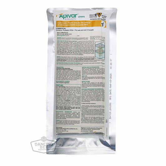 Apivar 12 Pack | Varroa Mite Control