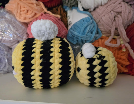 Medium Crochet Honeybee